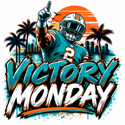 Dolphins victory Monday tee shirts