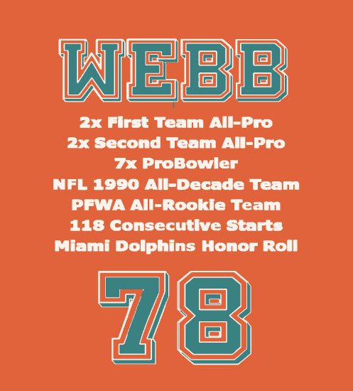 Richmond Webb Belongs in the Hall of Fame Tee